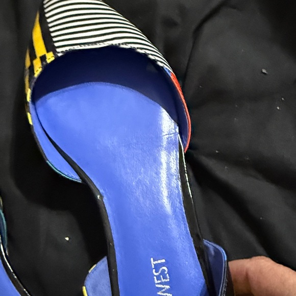 Nine West silky flat shoe. 7.5 - Picture 6 of 9